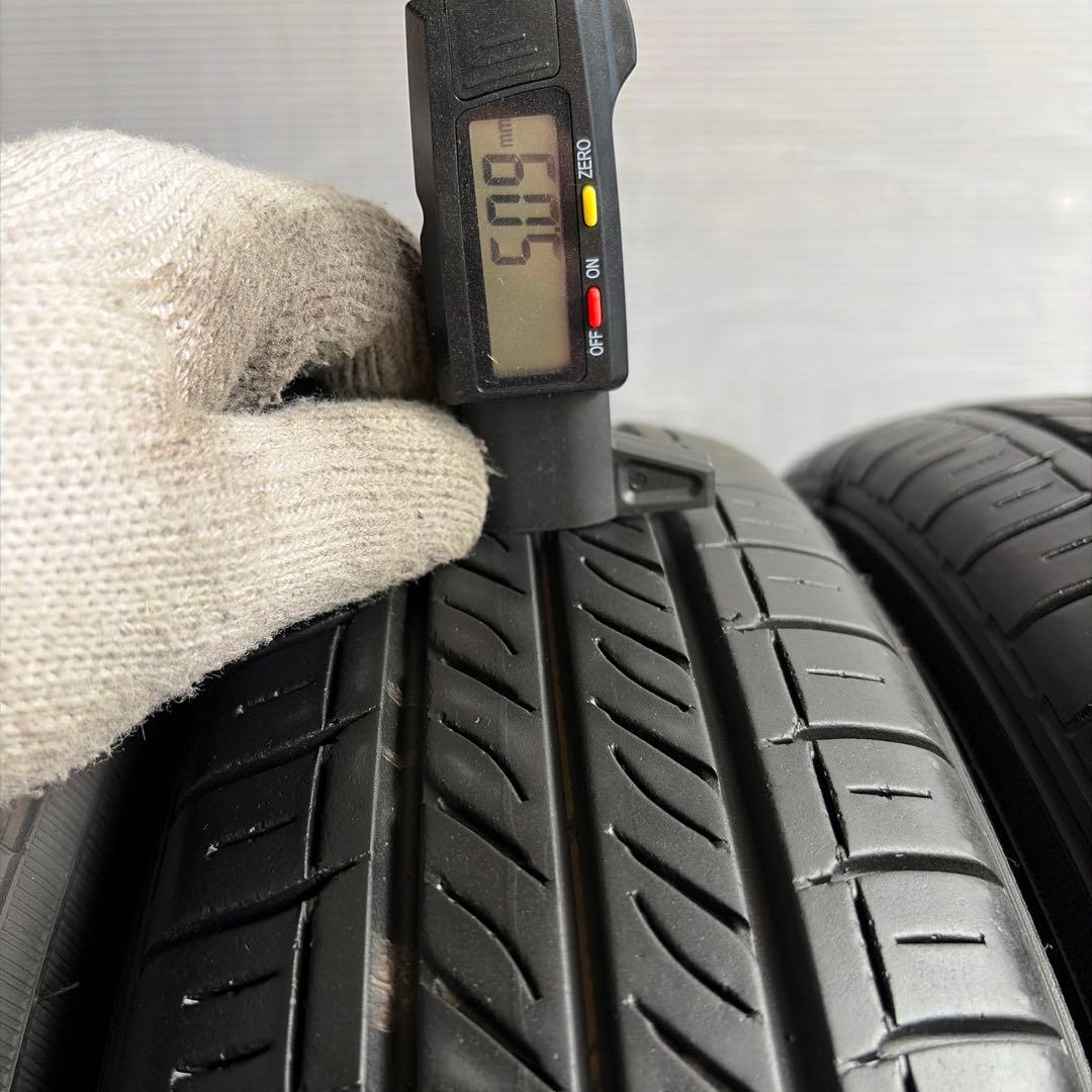 送料無料◆145/80R13/夏4本/残溝約5㎜/製造2019年/ダンロップ