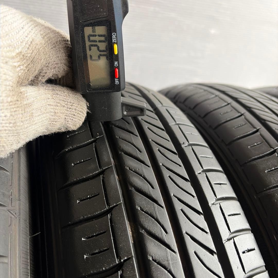 送料無料◆145/80R13/夏4本/残溝約5㎜/製造2019年/ダンロップ