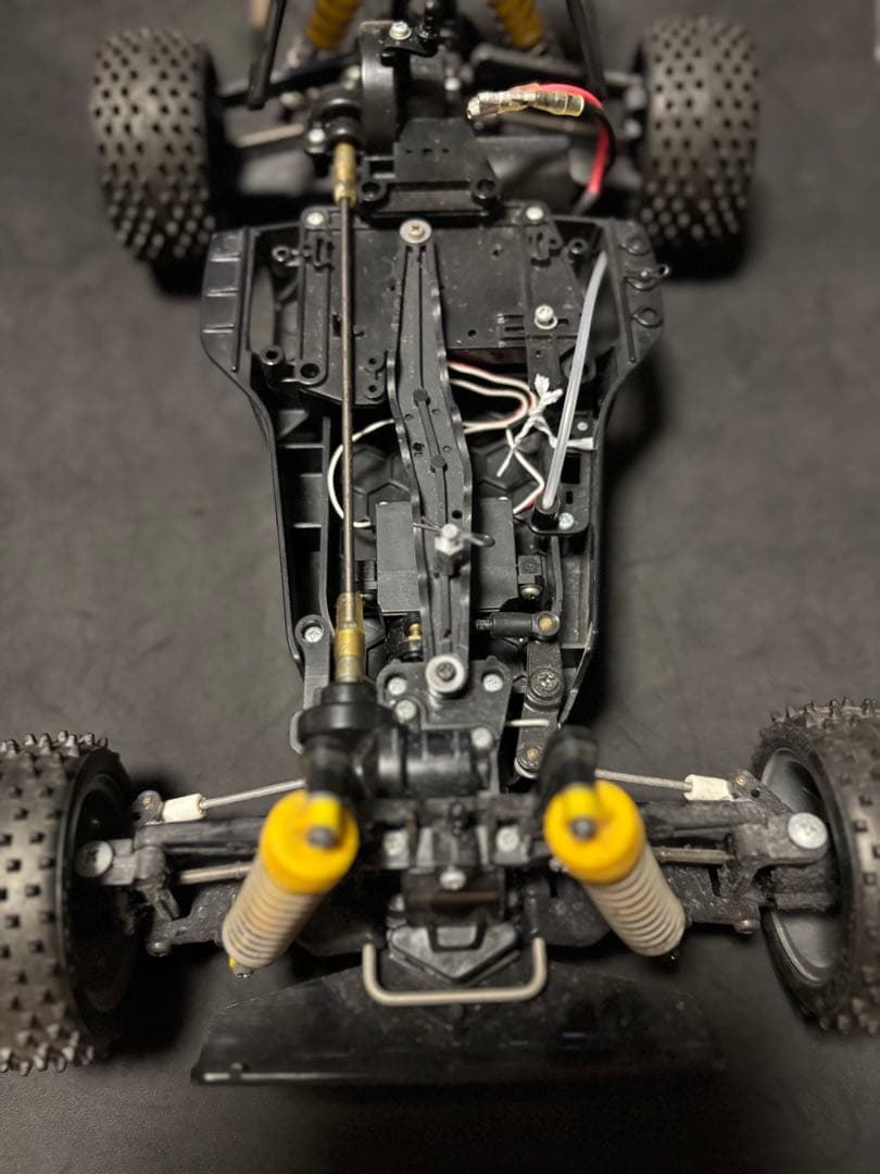 TAMIYA ホビーラジコン トップフォースボディ赤/黒