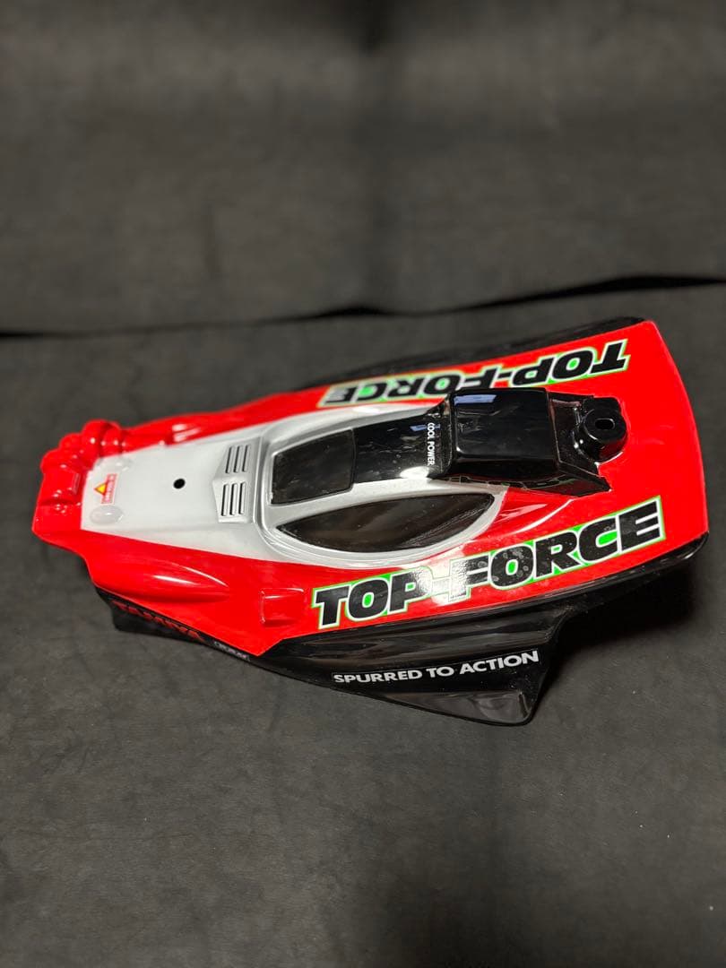 TAMIYA ホビーラジコン トップフォースボディ赤/黒