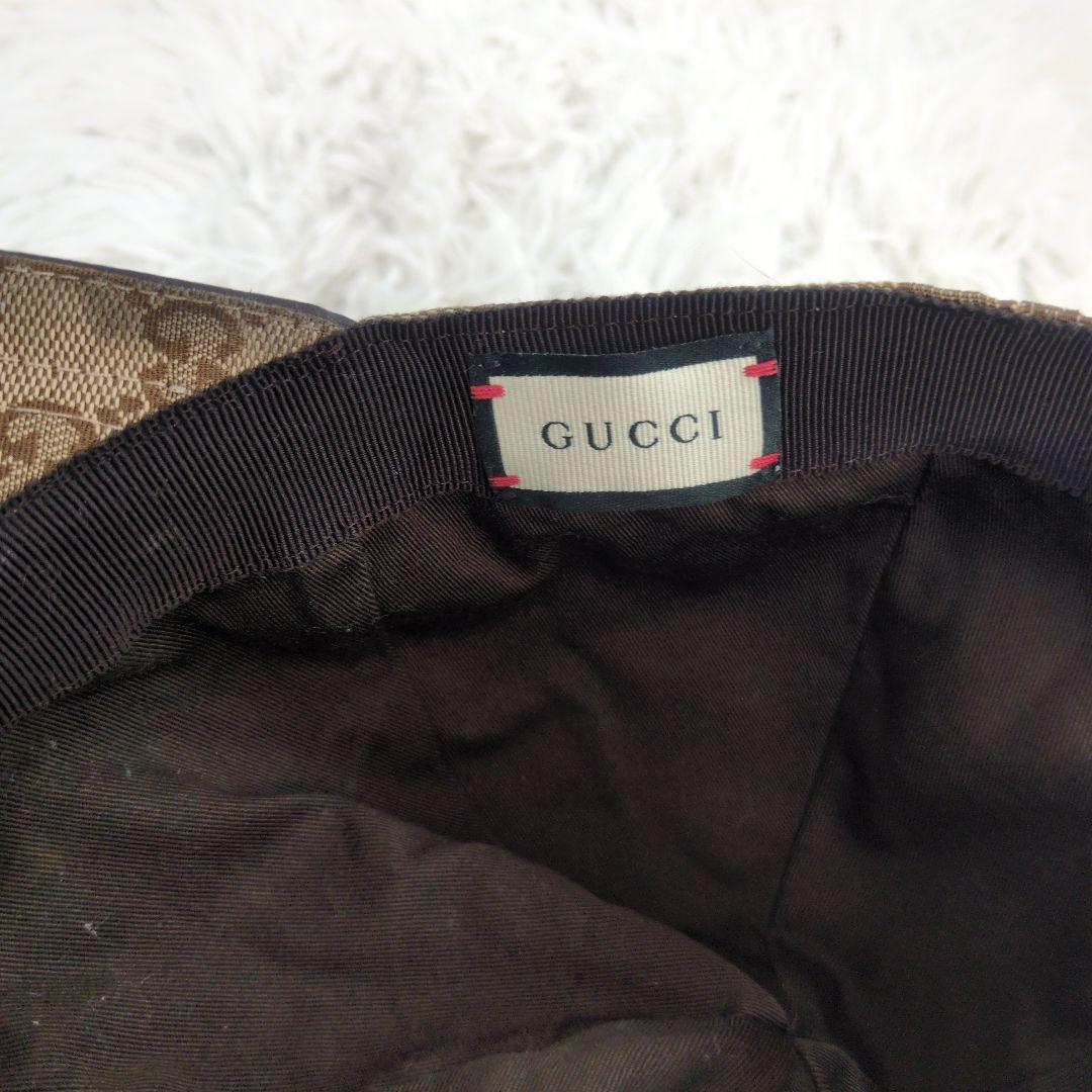 GUCCI グッチ シェリーライン GGキャンバス キャップ
