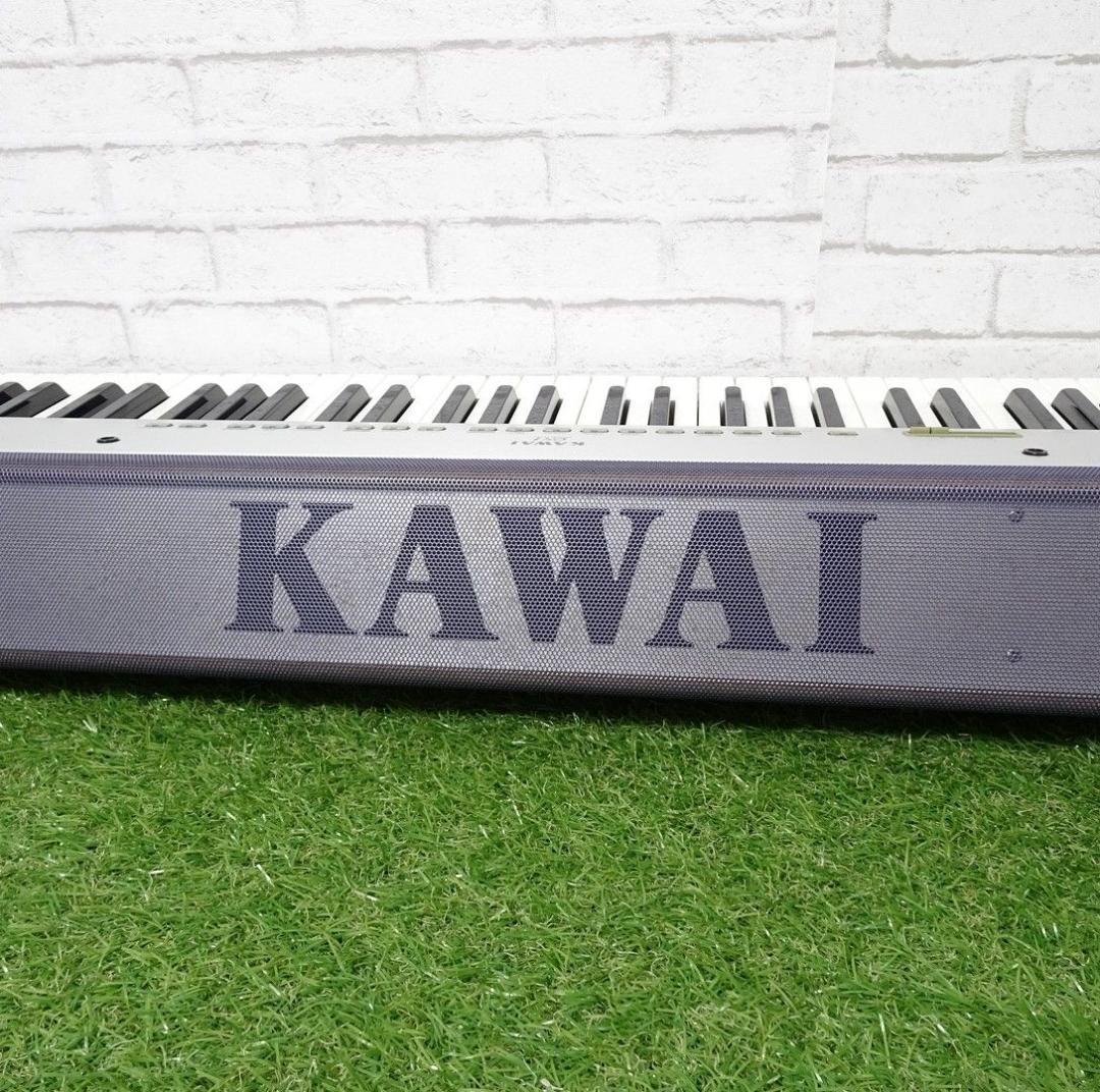 KAWAI ES1 88鍵盤キーボード シルバー スタンド アダプター ペダル