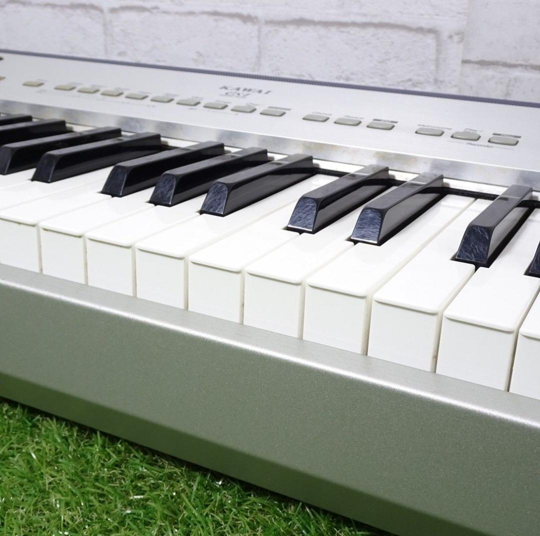 KAWAI ES1 88鍵盤キーボード シルバー スタンド アダプター ペダル