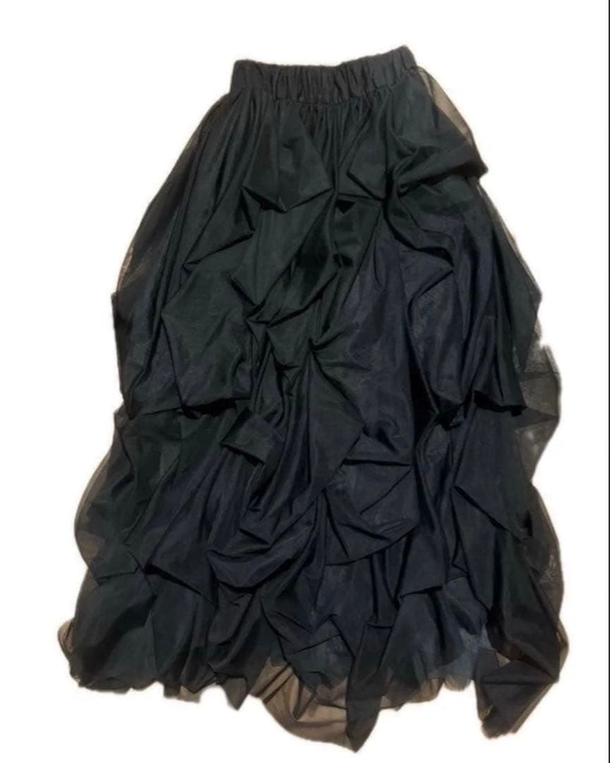 THE TOÉ IRIS TULLE SKIRT Black M