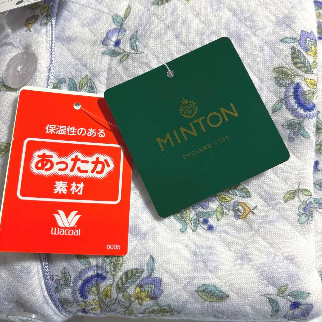 【最終処分】【新品】ミントンMINTON 婦人パジャマ　あったか素材　Lサイズ
