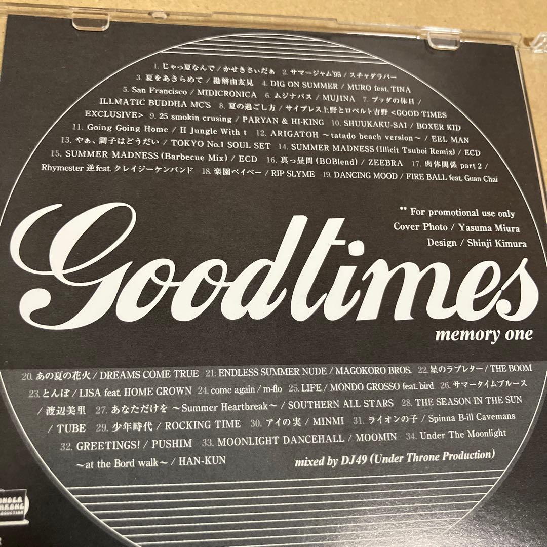 邦楽 GOOD TIMES MEMORY ONE DJ 49