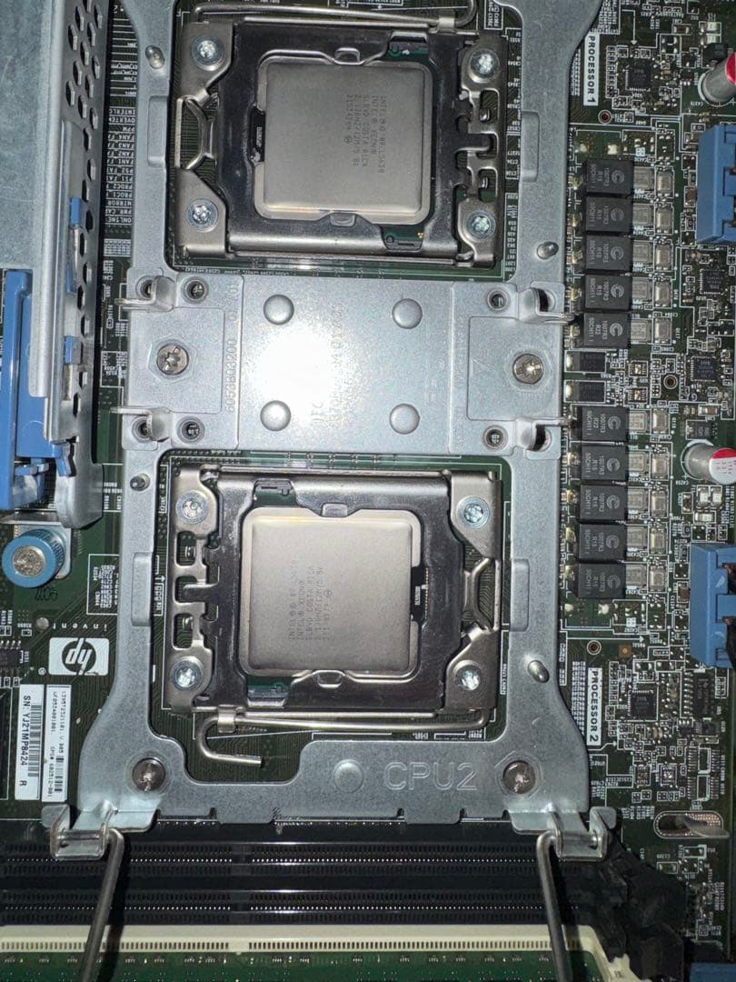 シ*ン様 HP DL360 G7 1Uサーバー 8コア16スレッド