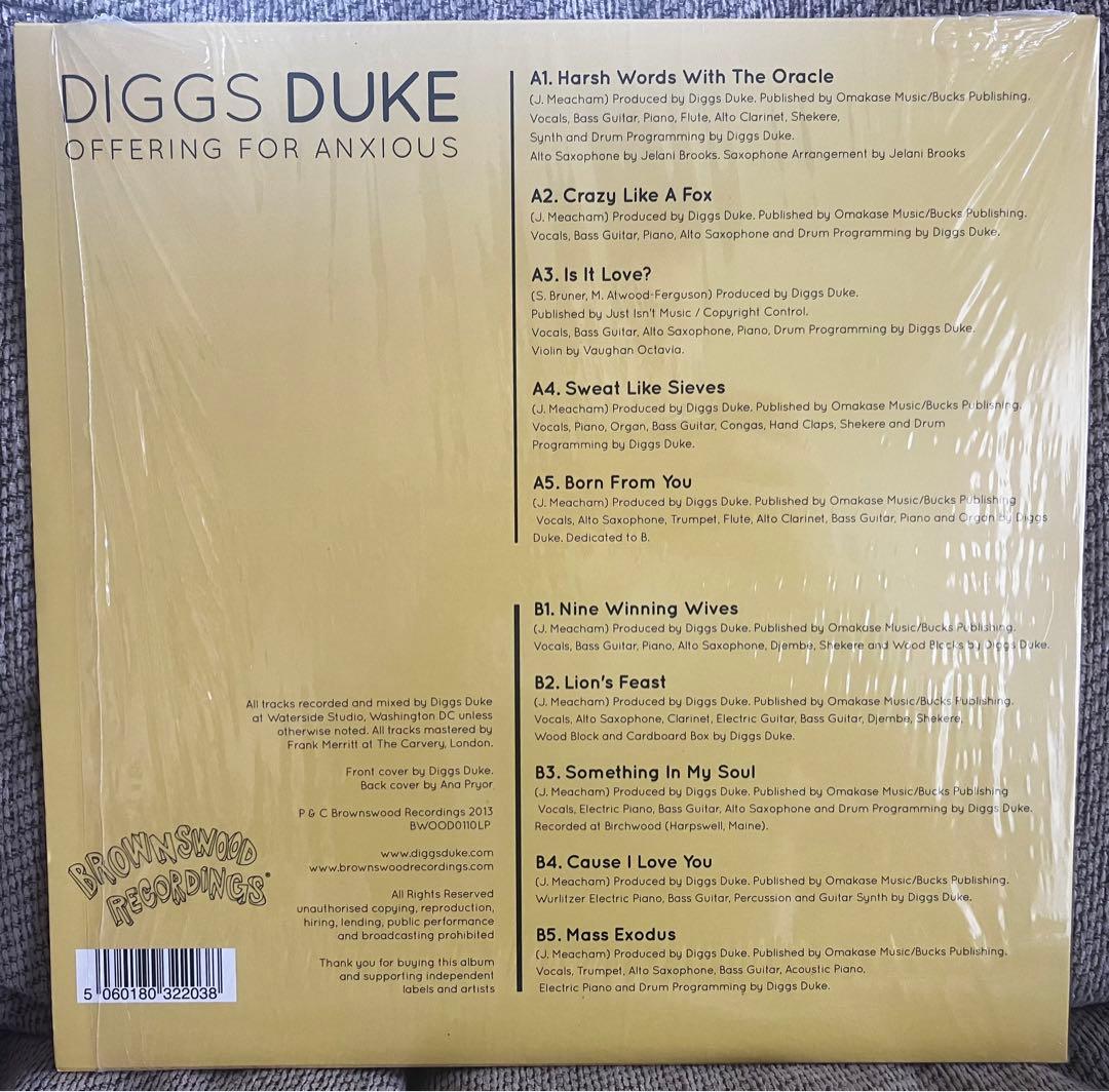 UKオリジ Diggs Duke Offering For Anxious