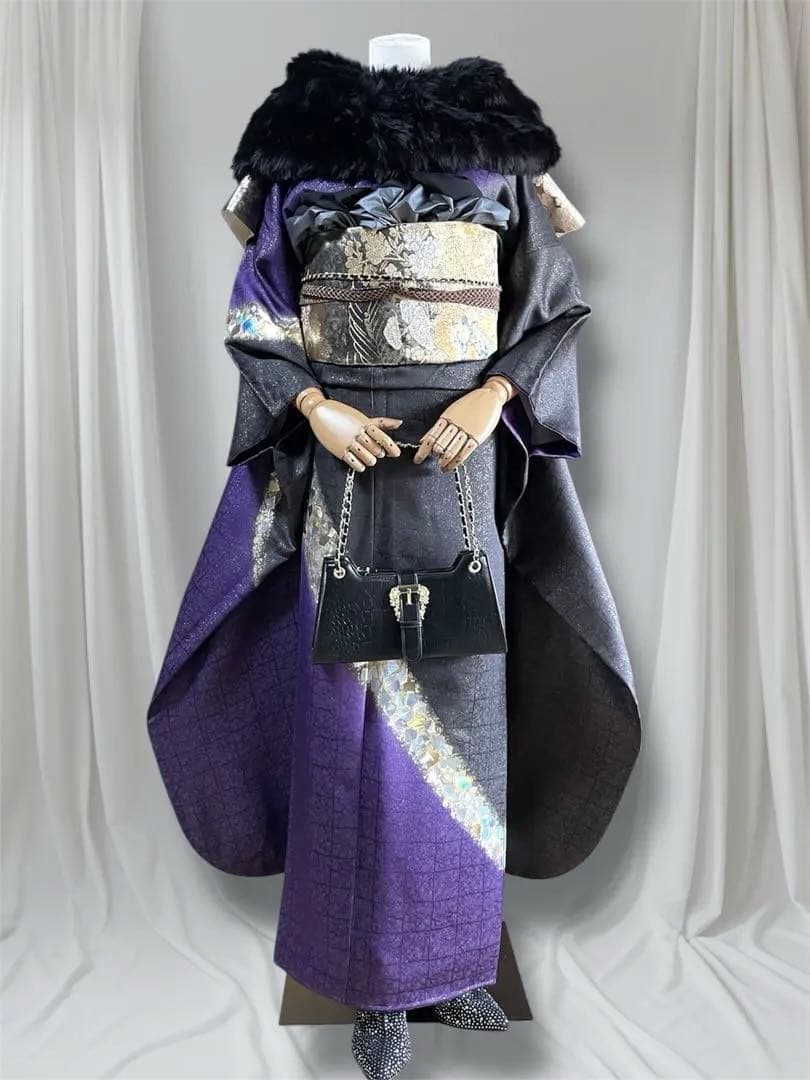 独自の世界観 丹後ちりめん 堀省平氏 証紙付き 振袖 フルセット 成人式