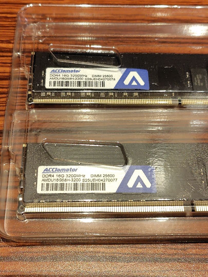 ACClamator 32GB メモリモジュール（16GB‪✕‬2枚）