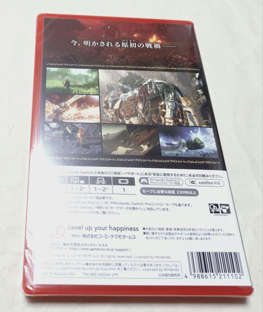 【新品】Nintendo Switch2 ゼルダ無双 封印戦記 ソフト