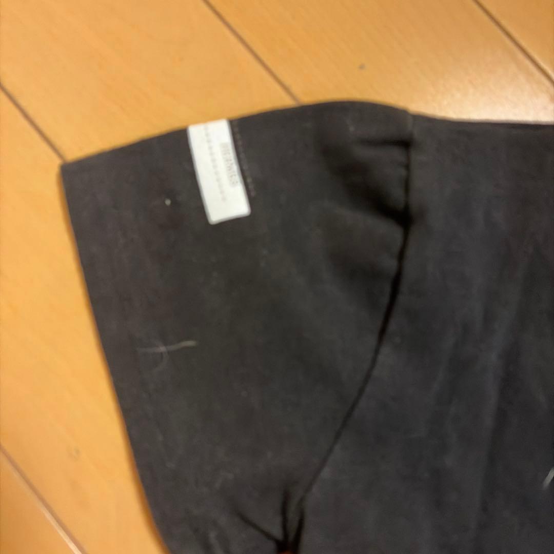 HERMES ブラック　Tシャツ　ロゴ　オールドHERMES S