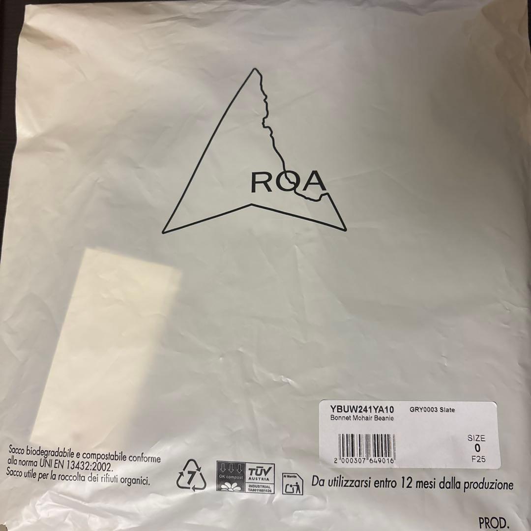 ROA × OUR LEGACY LOGO WOOL BEANIE ビーニー