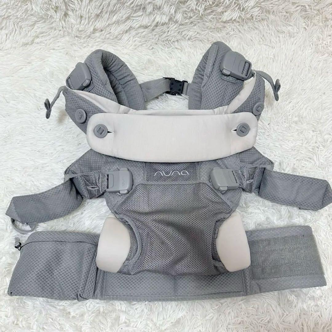 ✨大人気✨ nuna cudl ヌナ カドル 抱っこ紐 メッシュ グレー