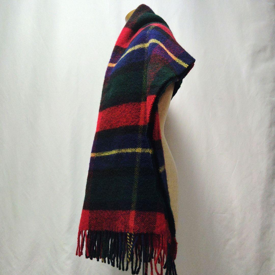 TWEEDMILL　ツイードミル　大判ストール　チェック　ウール　イギリス製