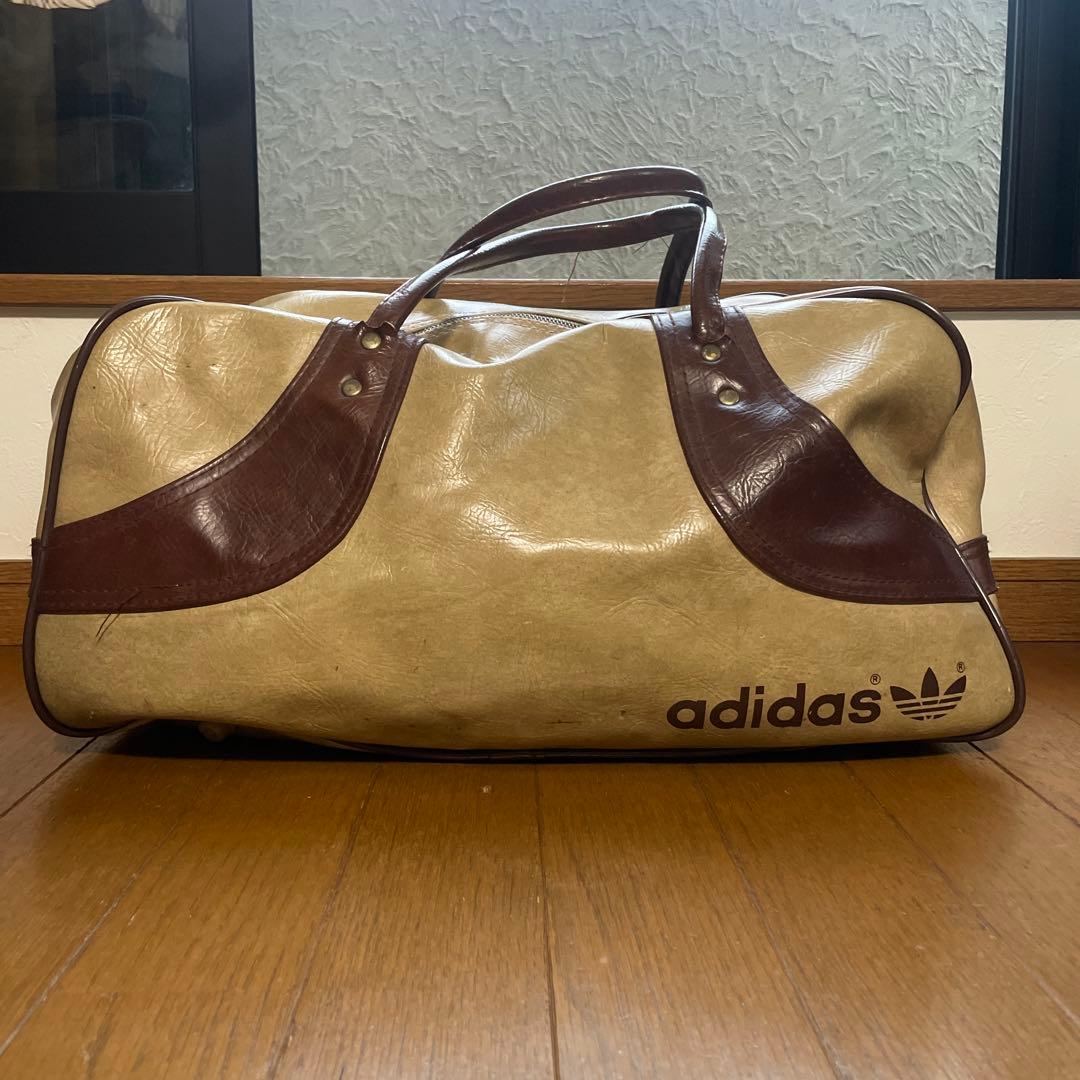 【80's】adidas ヴィンテージボストンバック　希少カラー