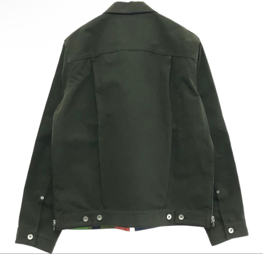 Sacai × Kaws Bonding Blouson Green 2
