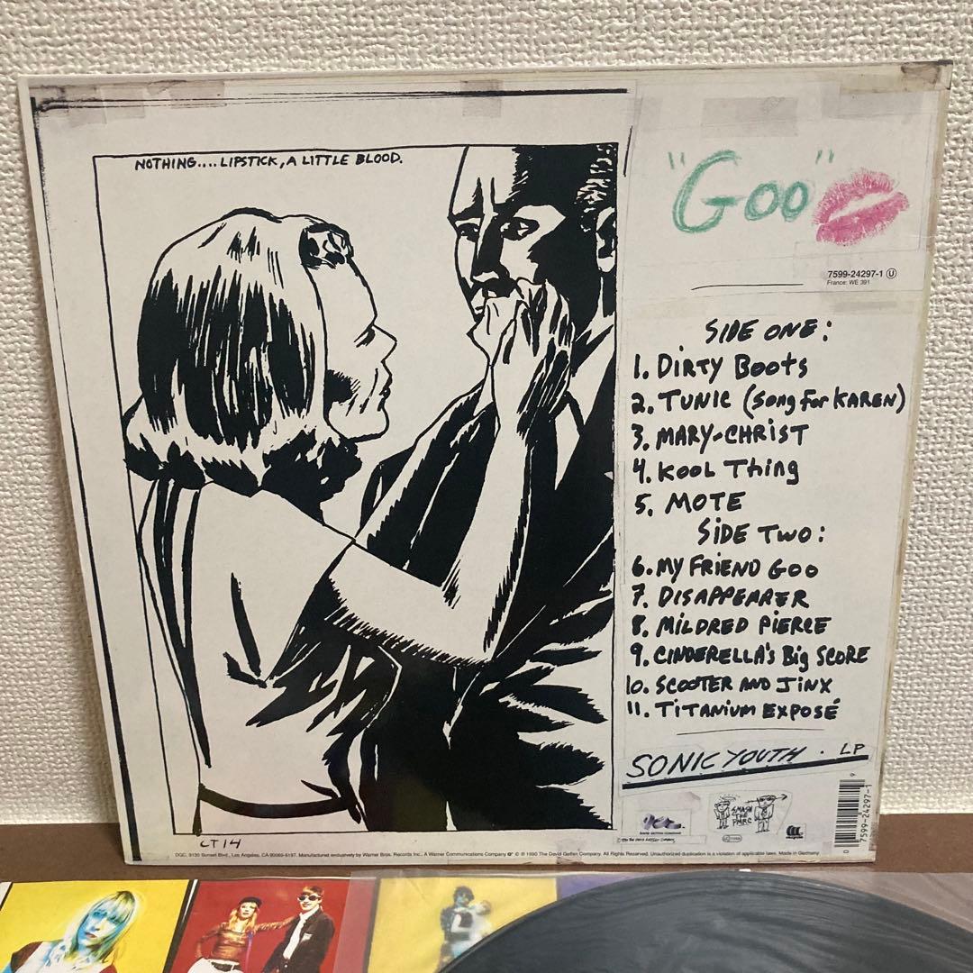 Sonic Youth - Goo LP レコード EUオリジナル