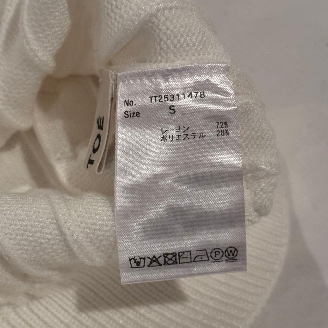 THE TOE Souvlaki TOE Cardigan 半袖カーディガン