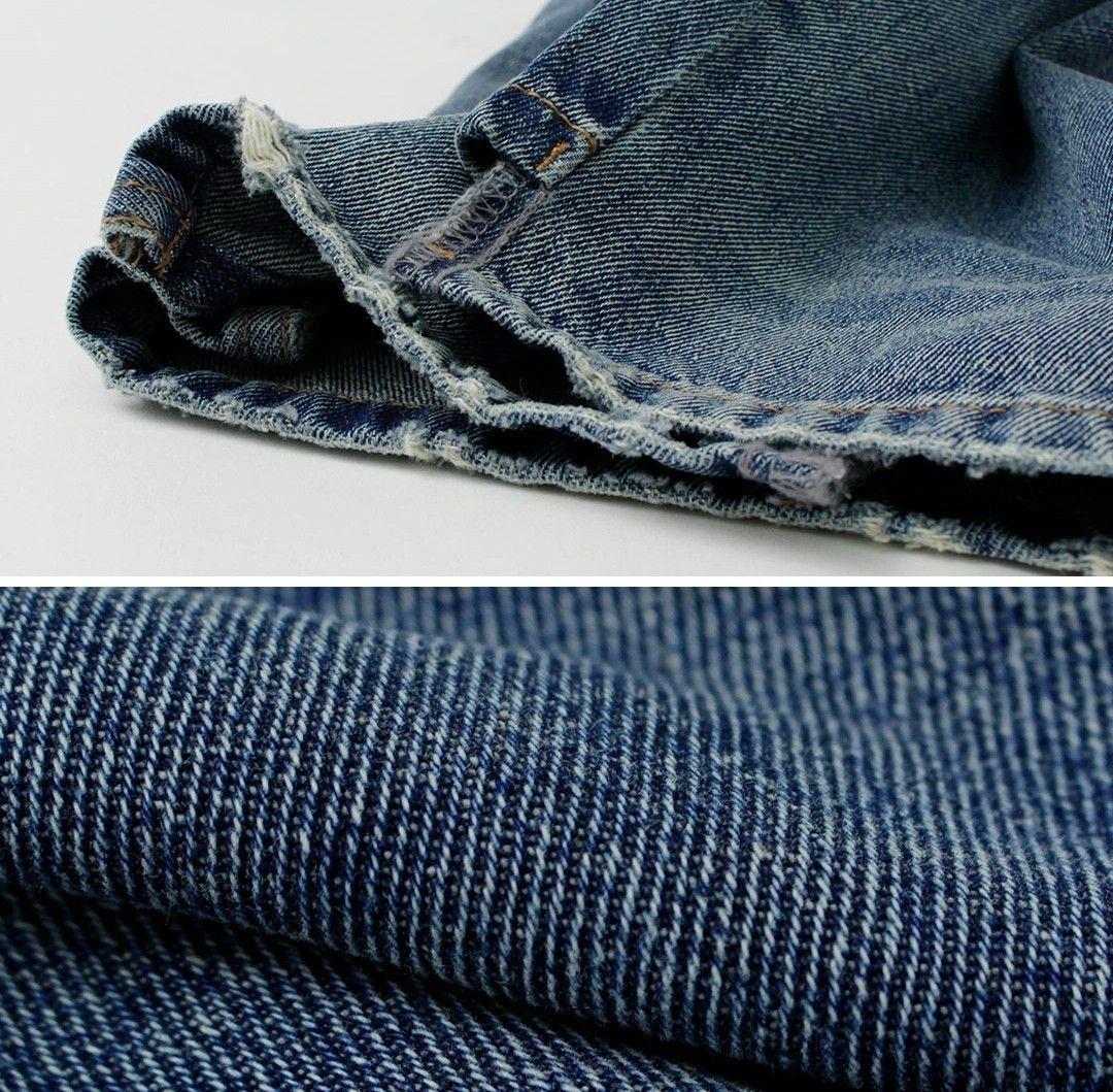 YENNイェンカーブシームデニムパンツ36ブルー
