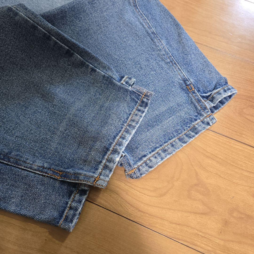 YENNイェンカーブシームデニムパンツ36ブルー