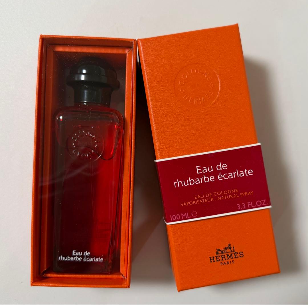 【新品未使用】HERMES コロン オードゥ ルバーブ エカルラット 100mL