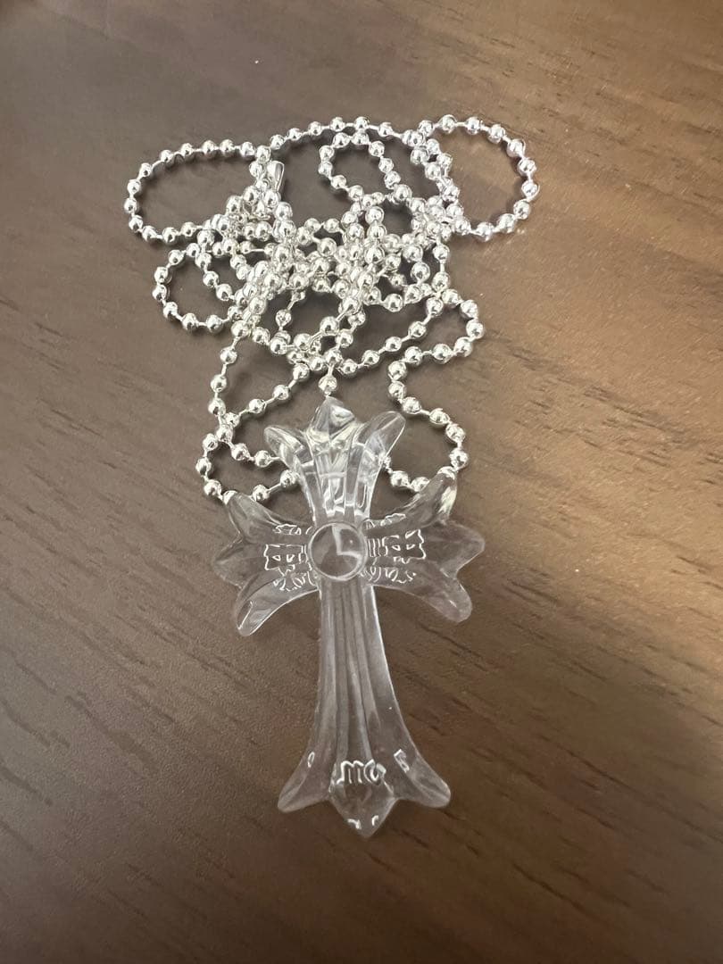 CHROME HEARTS クロス ラバーネックレス