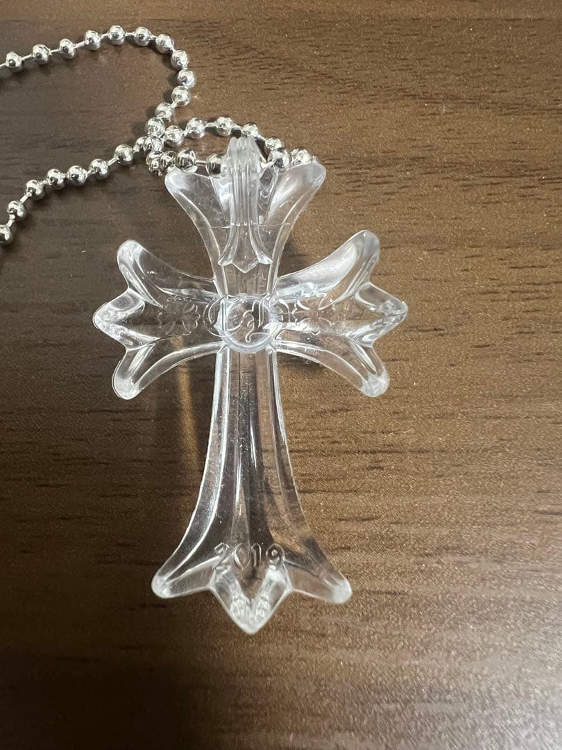 CHROME HEARTS クロス ラバーネックレス