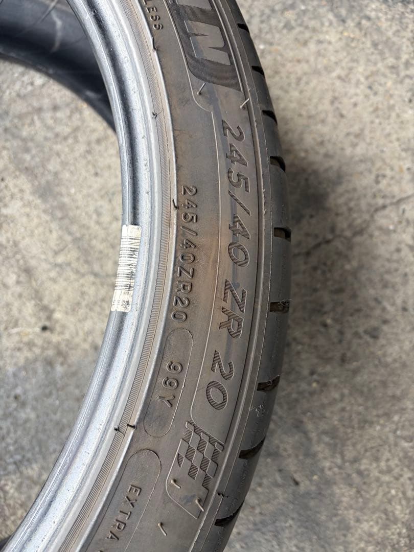 タイヤ・ホイール MICHELIN PILOT SPORT 4 ZP 245/40 ZR 20