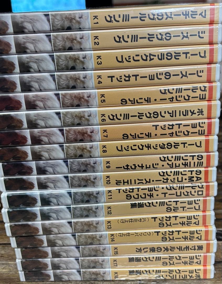 ヒューマンアカデミーDOGトリミング手法DVDセット＆トリミング用はさみ、コーム