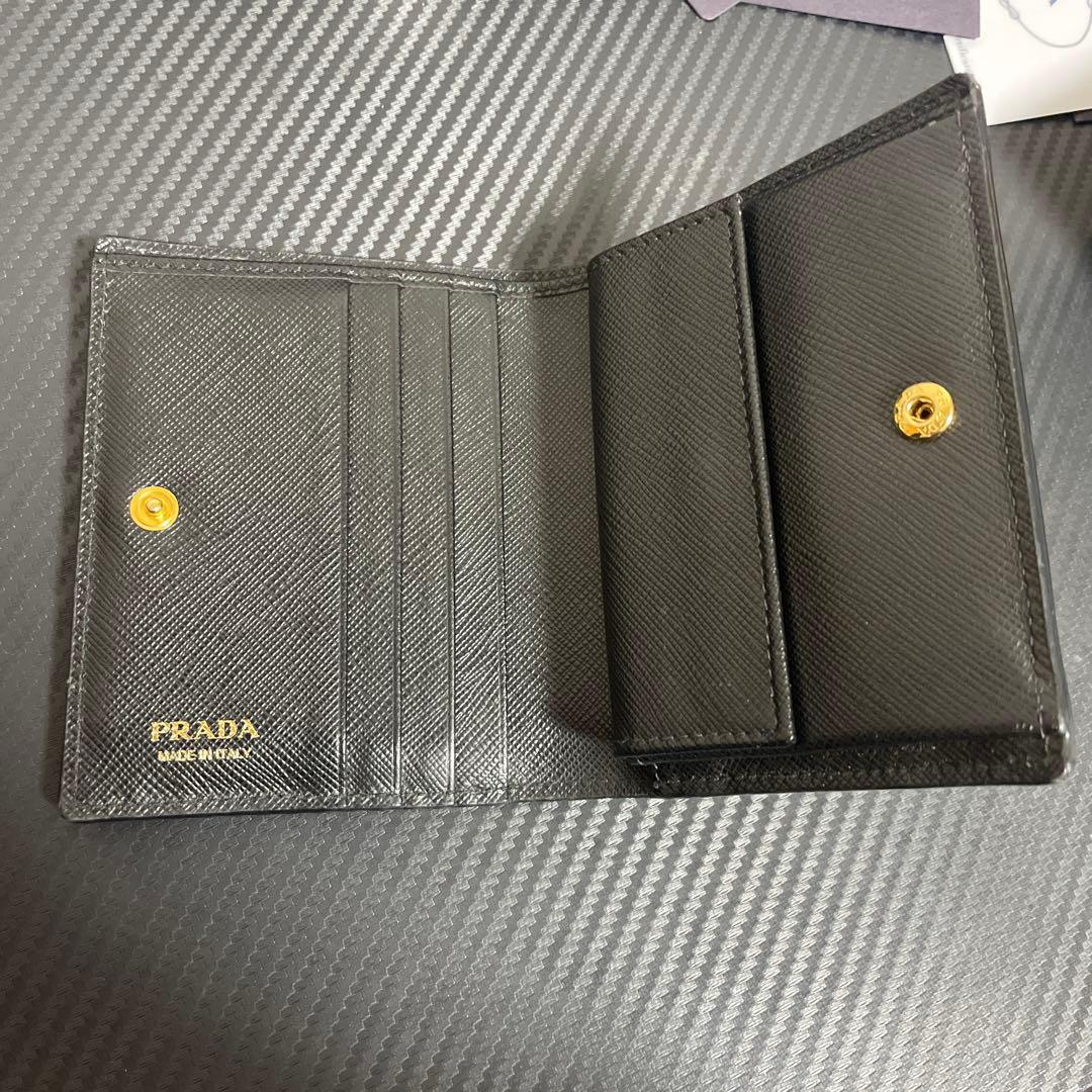 PRADA サフィアーノ コンパクトウォレット