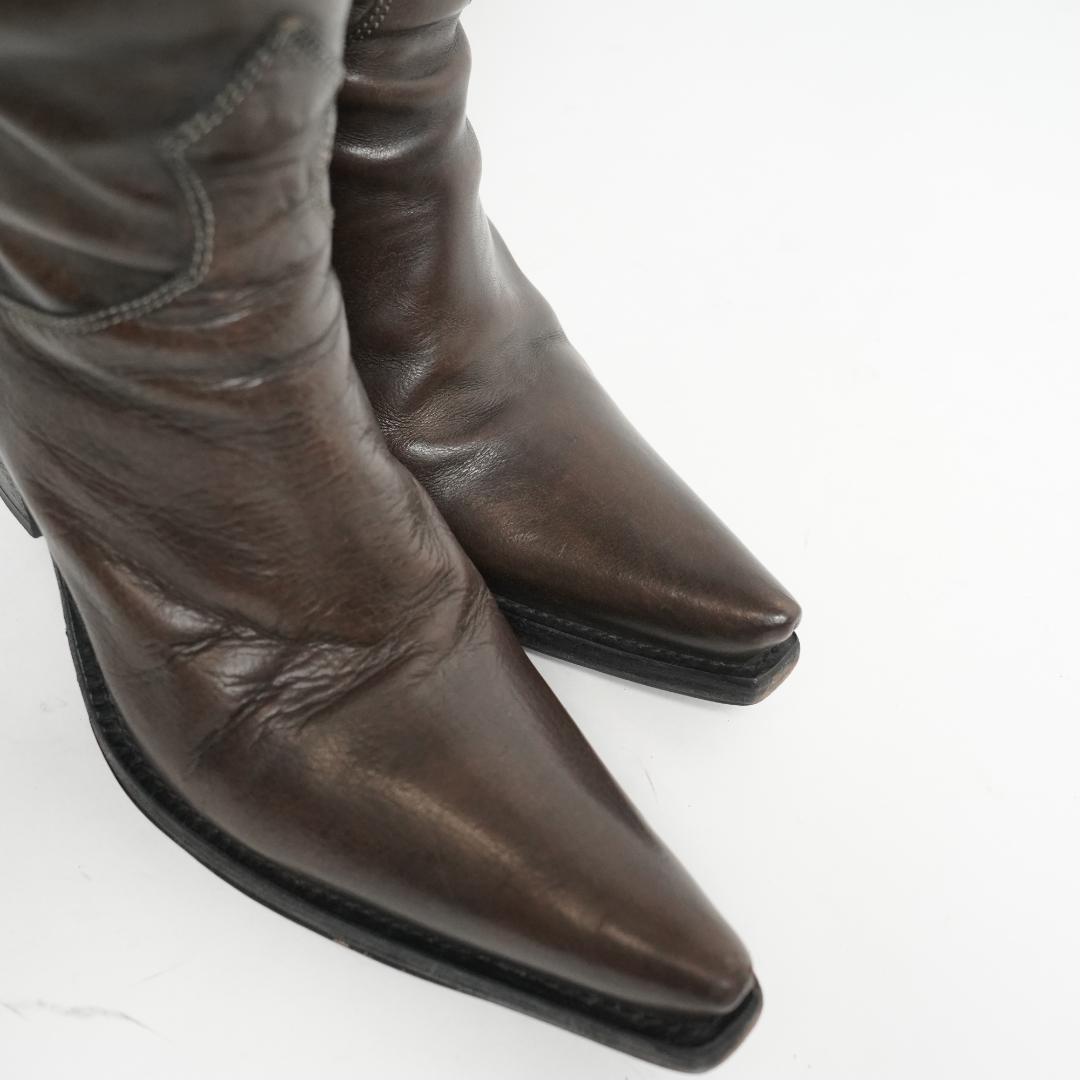 【美品】SARTORE サルトル ウエスタンブーツ 35 1/2 22.5cm