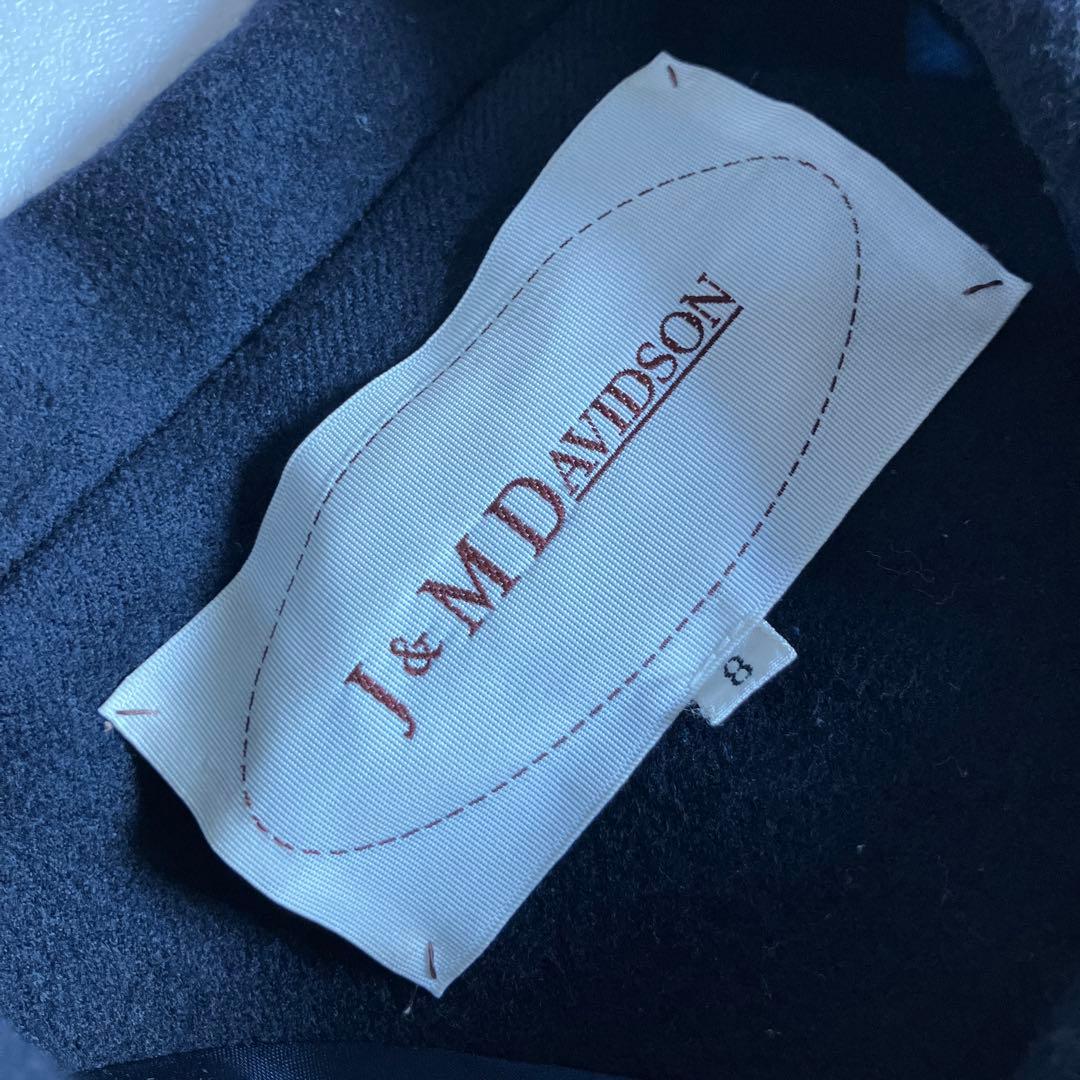 J&M DAVIDSON 日本製 ウールコート 8