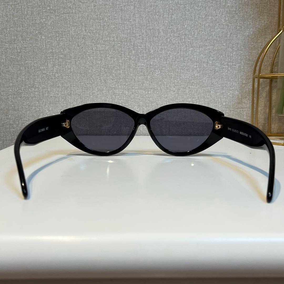 GUCCI サングラス GG2195/S 黒×金ロゴ グッチ GG アイウェア
