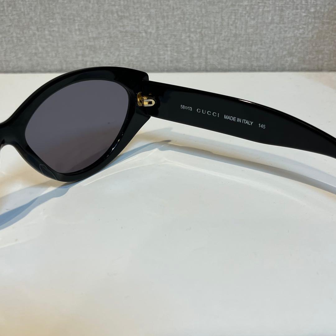 GUCCI サングラス GG2195/S 黒×金ロゴ グッチ GG アイウェア