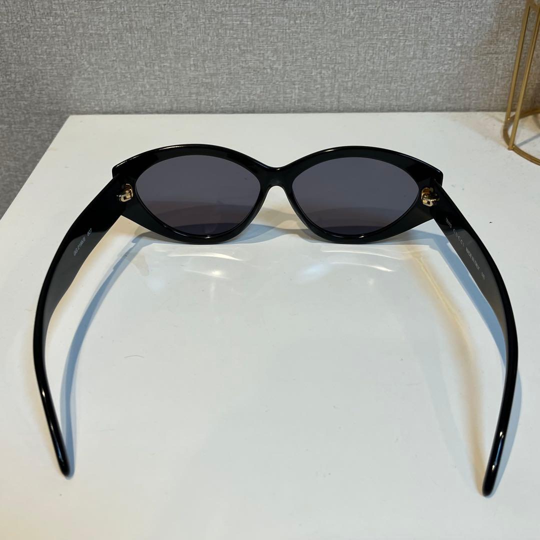 GUCCI サングラス GG2195/S 黒×金ロゴ グッチ GG アイウェア