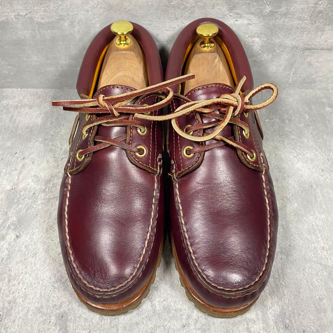 【美品】Timberland デッキシューズ 3eye モカシン 25.5㎝
