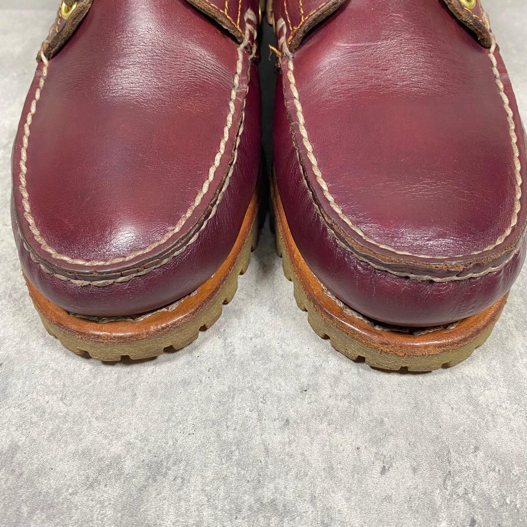 【美品】Timberland デッキシューズ 3eye モカシン 25.5㎝