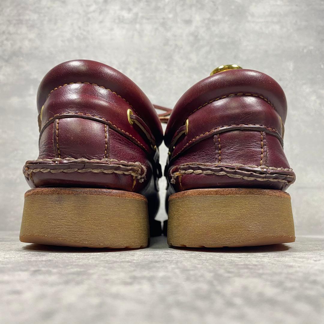 【美品】Timberland デッキシューズ 3eye モカシン 25.5㎝