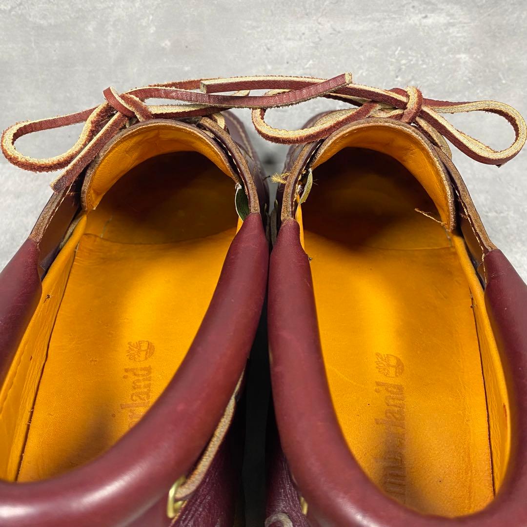 【美品】Timberland デッキシューズ 3eye モカシン 25.5㎝