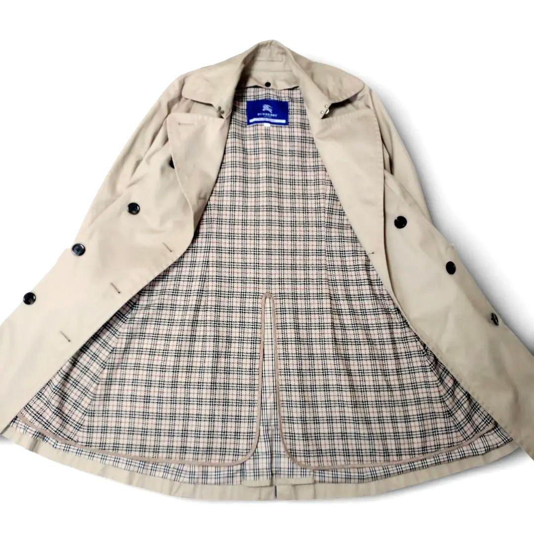 極美品✨バーバリーブルーレーベル トレンチコート ダブル ノバチェック ライナー