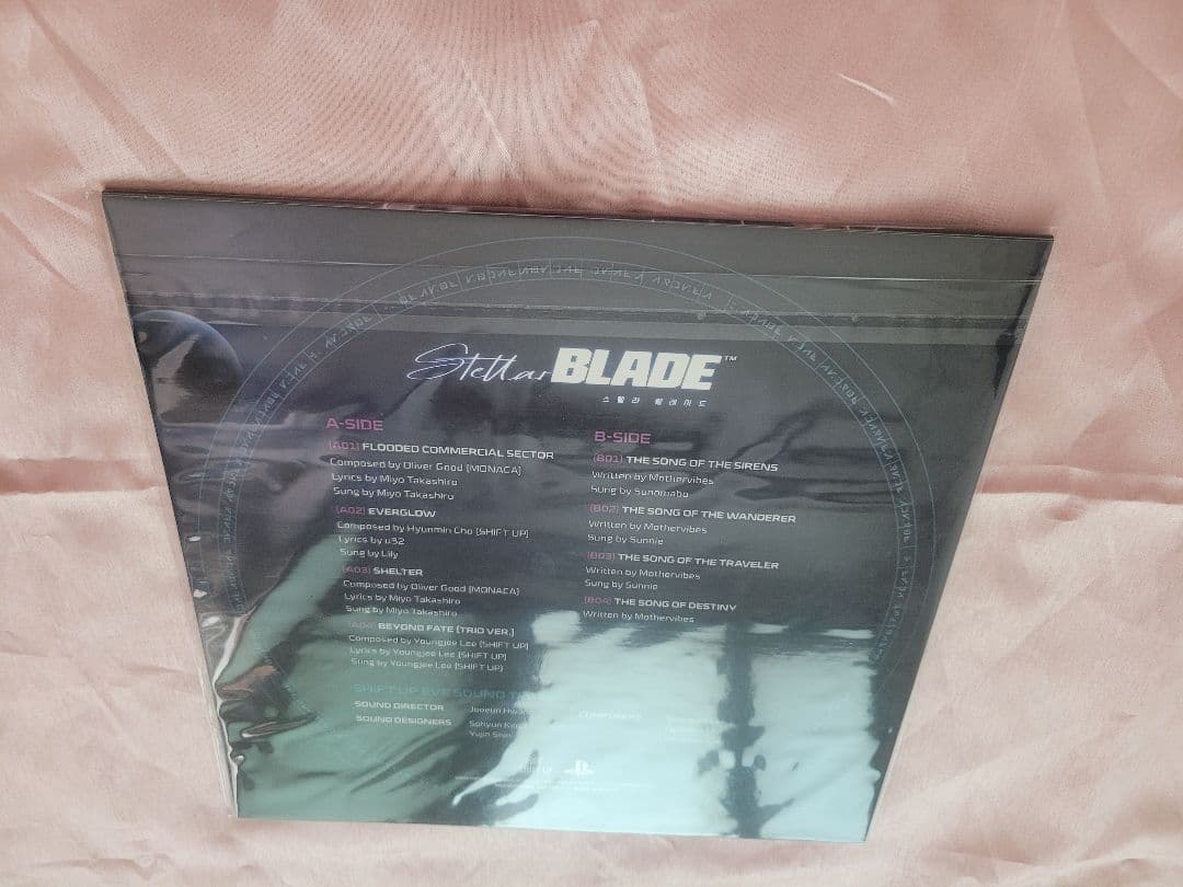 ステラブレイド レコード 初期限定版 OST LP stellar blade