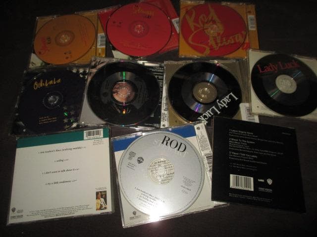 Rod Stewart (RARE!! CDシングル10枚セット送料込み!!)
