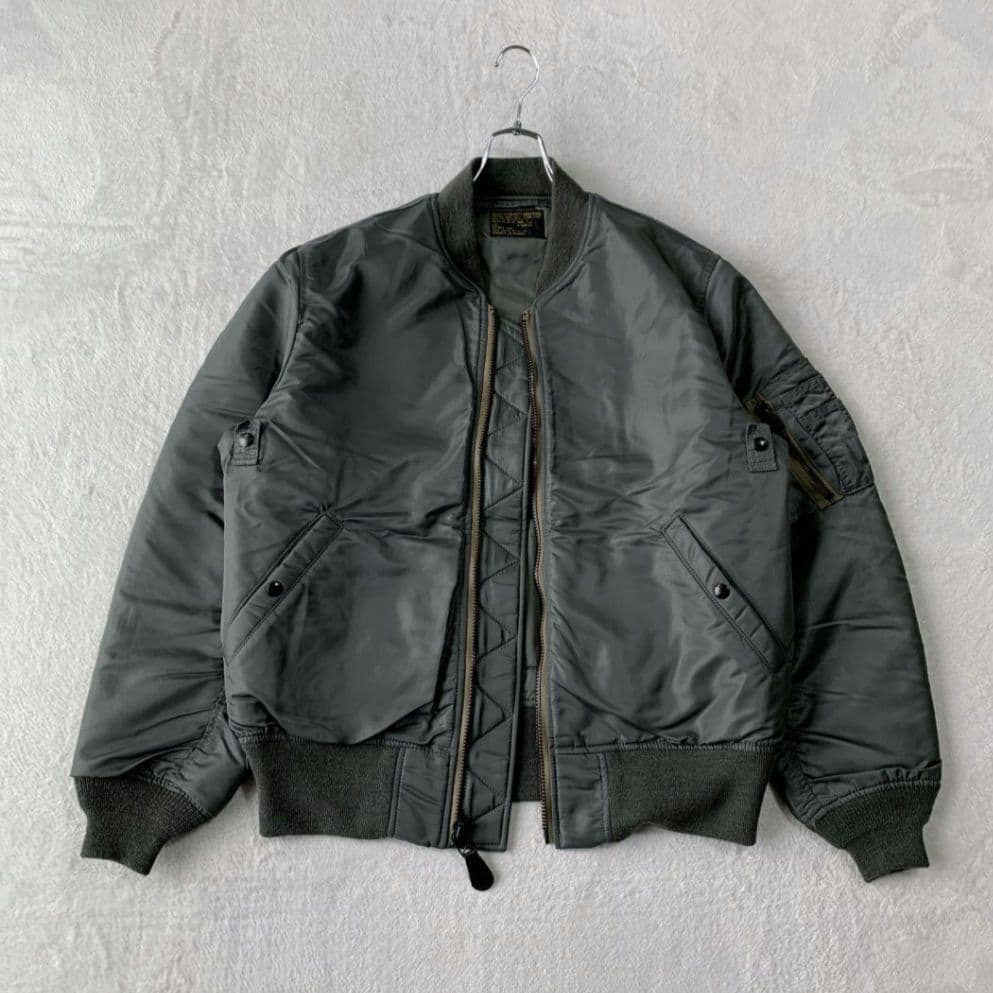 美品 AVIREX VINTAGE MA-1 フライトジャケット 6182217