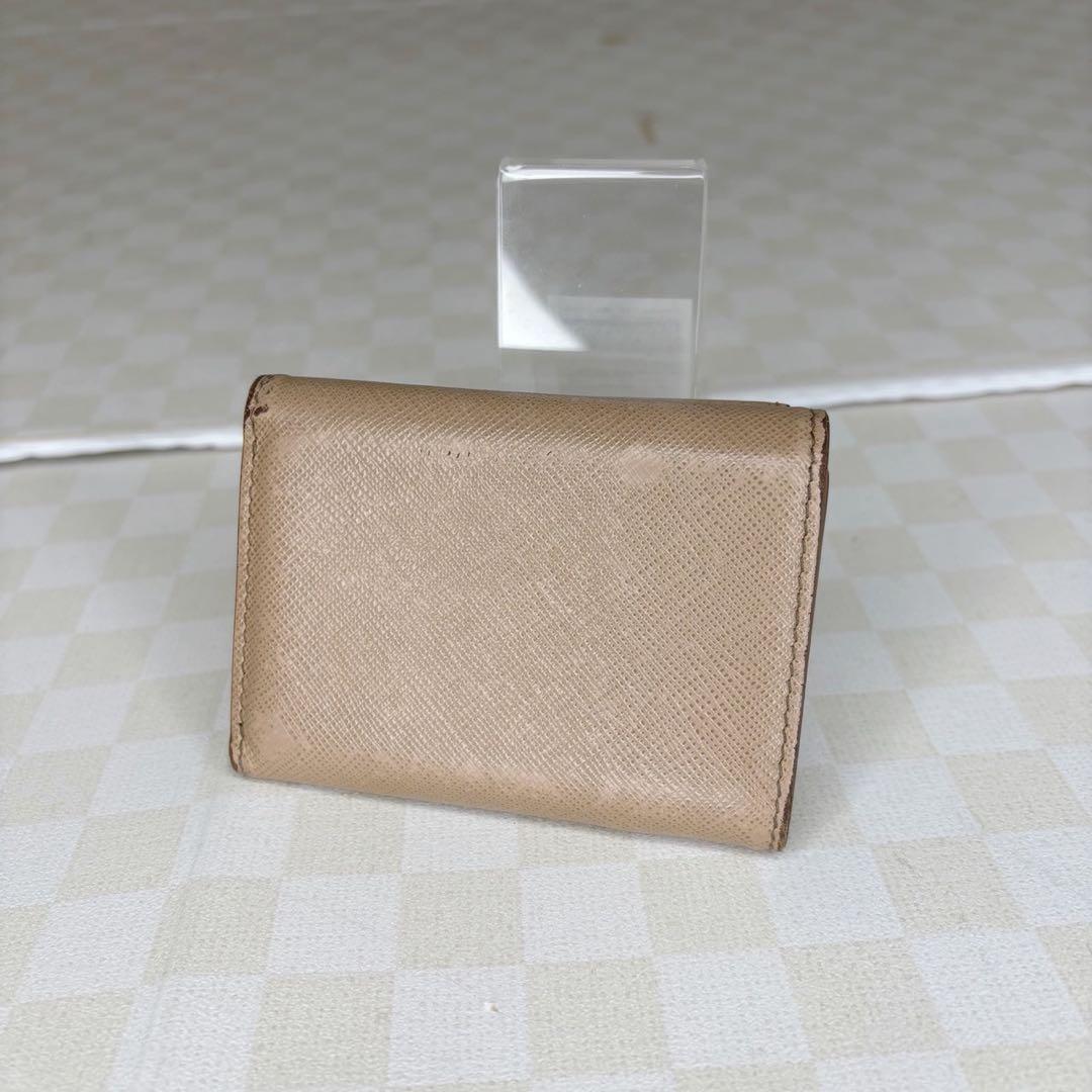 【状態考慮】PRADA プラダ　三つ折り財布　コンパクトウォレット　M8028