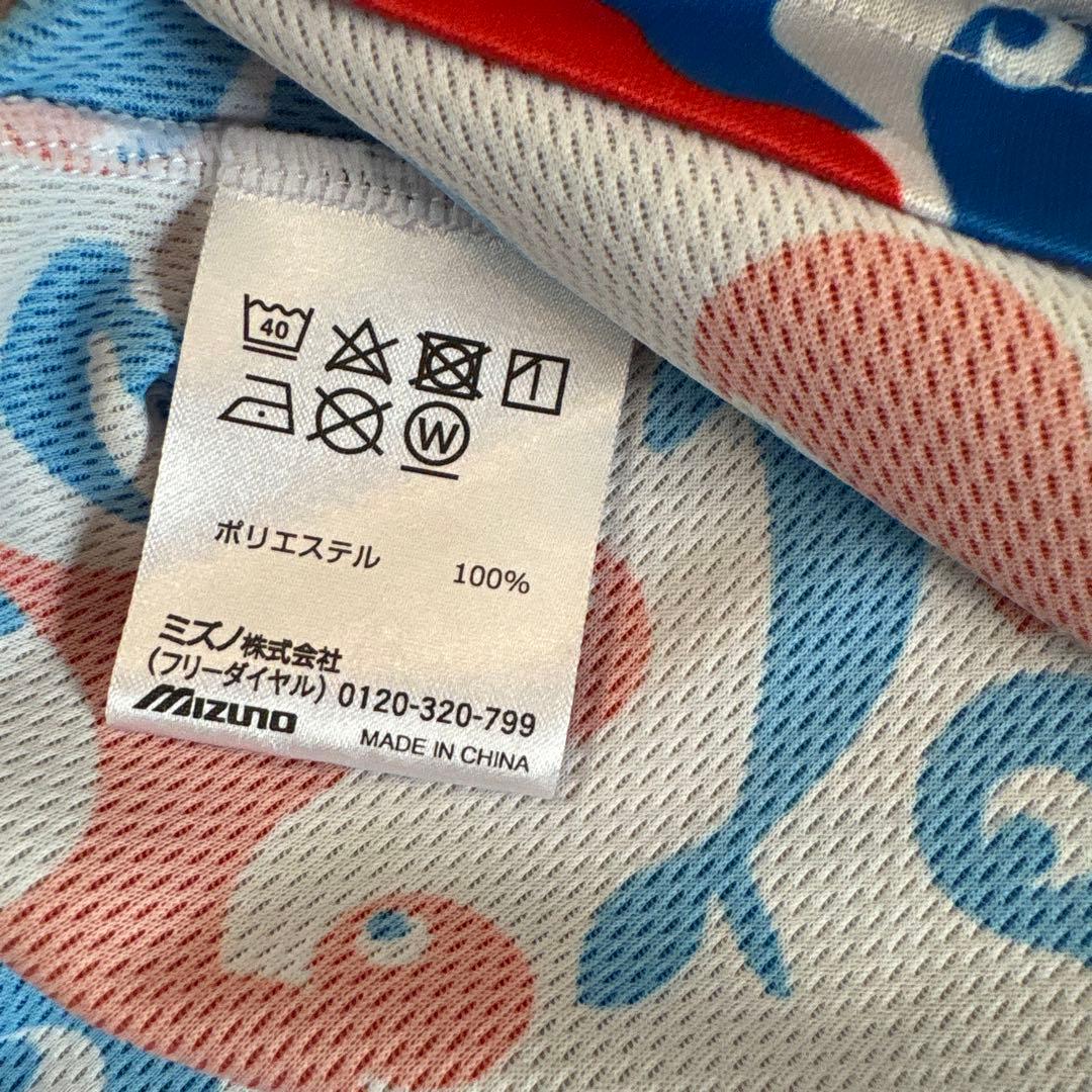 【大阪マラソンに是非！】ミャクミャク　ミズノ　マルチカラー　Tシャツ　Lサイズ