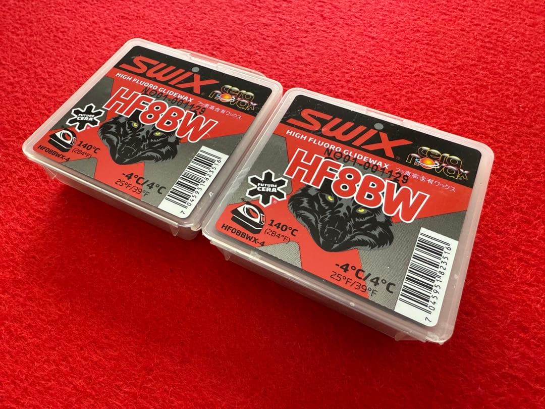 【新品ラスト1セット】SWIX スウィックス HF8BW スキーワックス