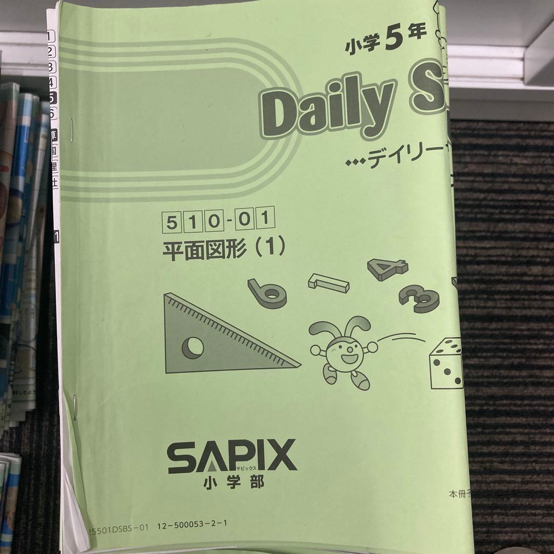 2025年度　サピックス SAPIX 5年生 一年分 セット(国算理社)