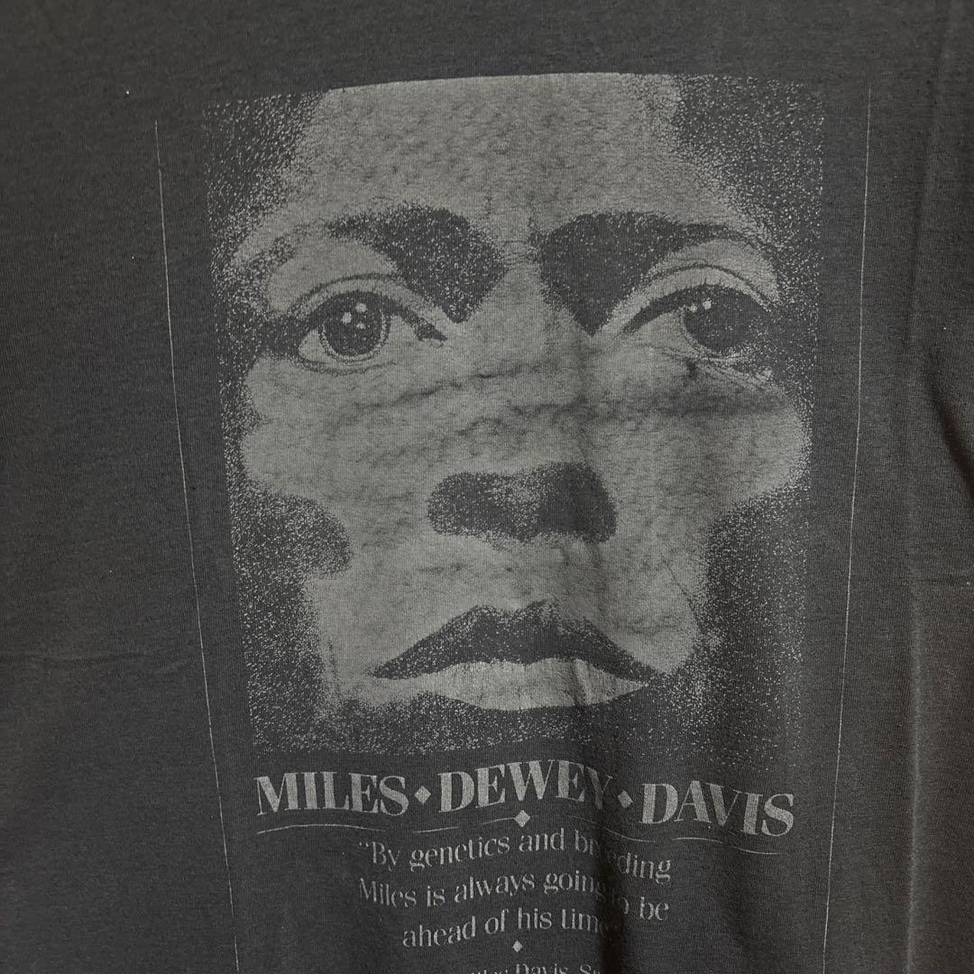 マイルス・デイヴィス　ヴィンテージTシャツ Mサイズ　Miles Davis