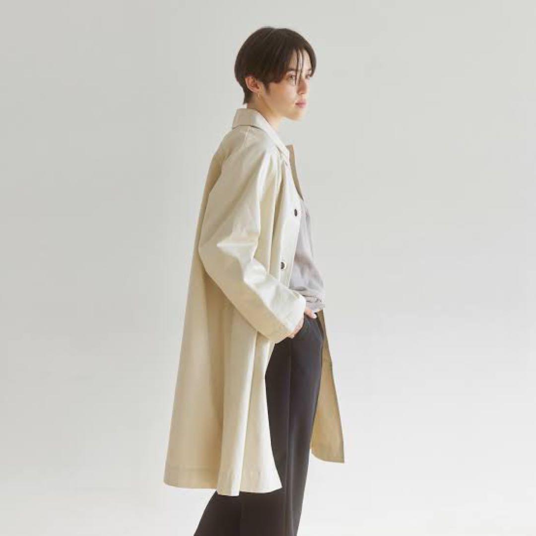 【searoomlynn】フロントフックステンカラーコート